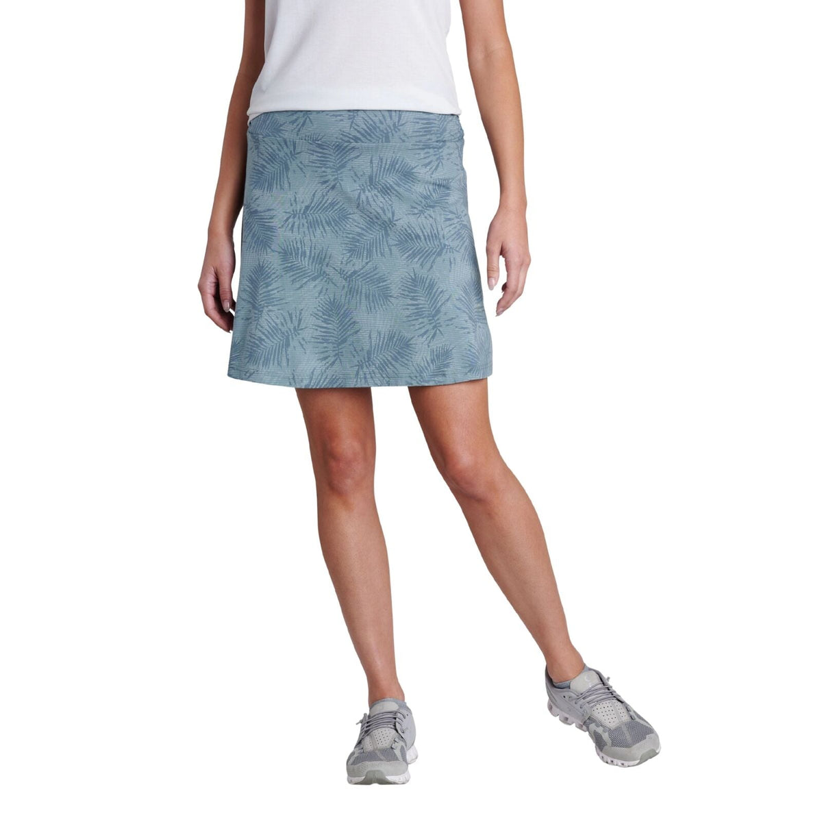 Kuhl Womens Skyla Outdoor Hiking Lightweight Skirt in Eucalyptus
