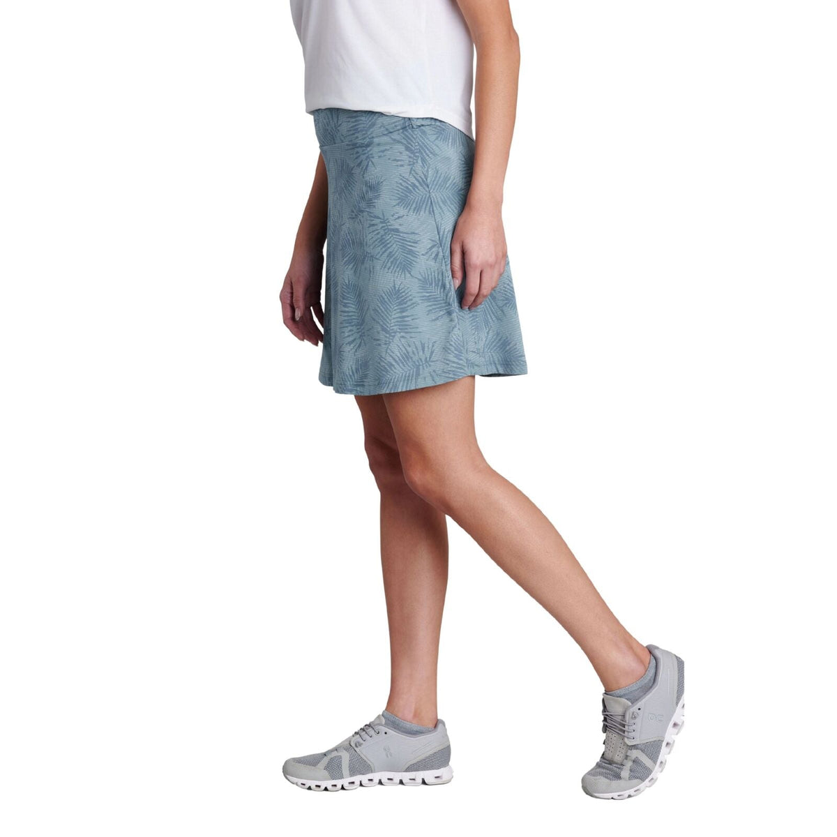 Kuhl Womens Skyla Outdoor Hiking Lightweight Skirt in Eucalyptus