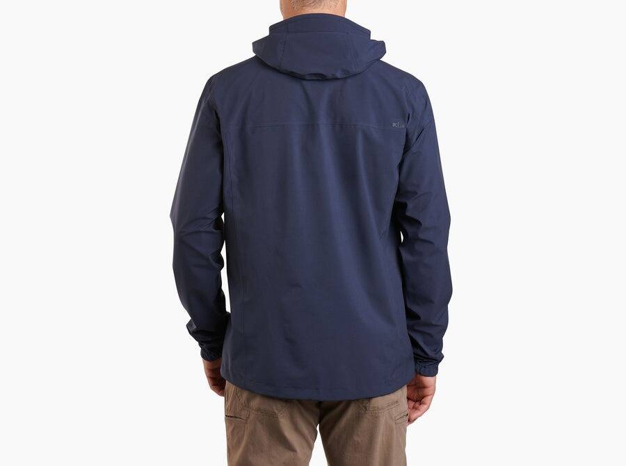 Kuh Stretch Voyagr Jacket Rain Lightweight Breathable in Midnight Blue-3