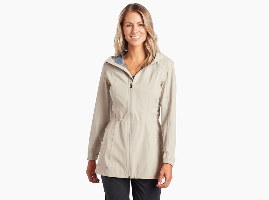 KUH Womens Stretch Voyagr Jacket Waterproof Breathable - Dove-0
