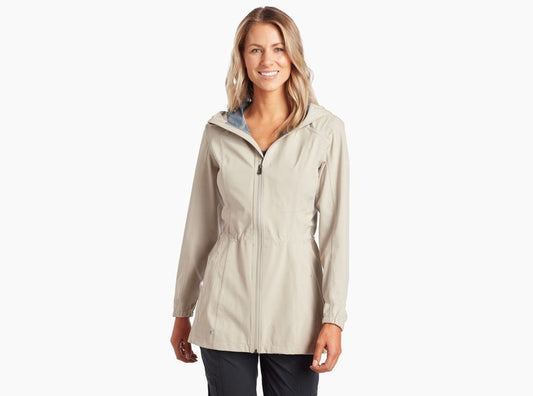 KUH Womens Stretch Voyagr Jacket Waterproof Breathable - Dove-0
