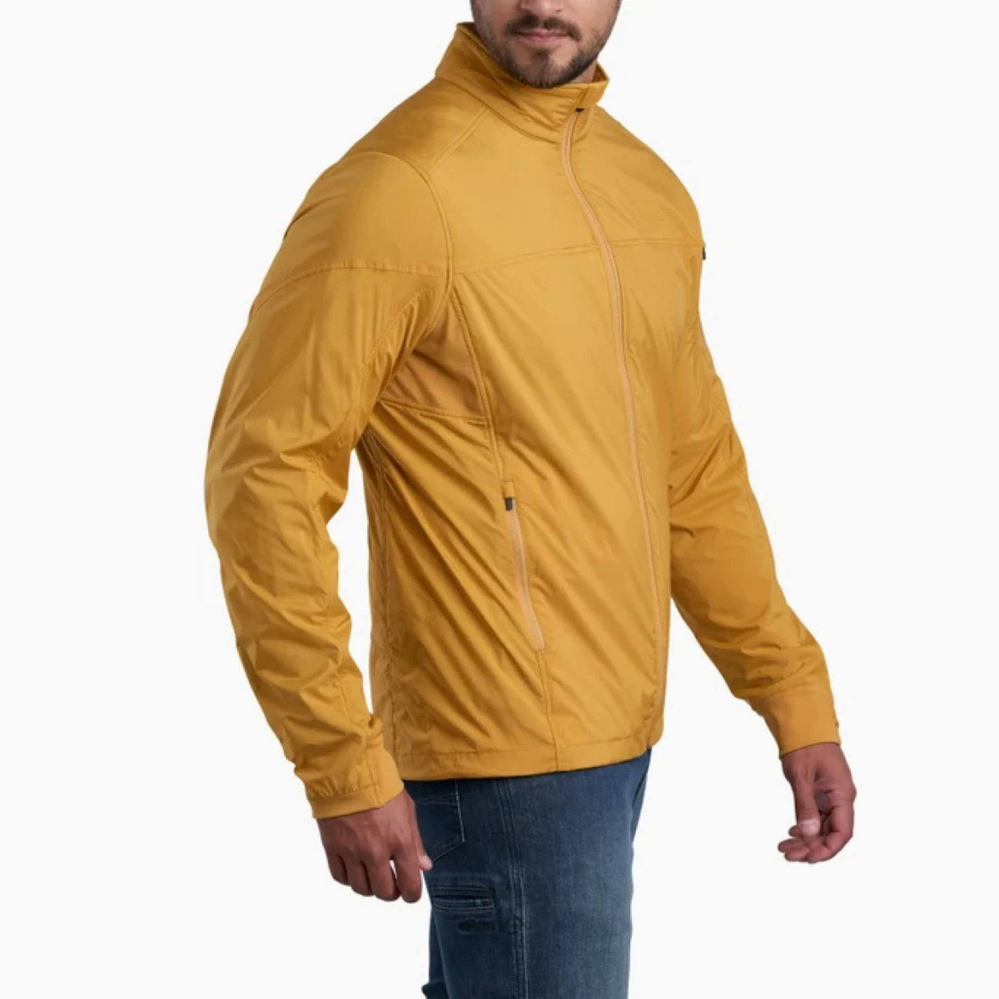 Kuhl The One Mens Jacket Lightweight Windproof Warm in Fools Gold-1