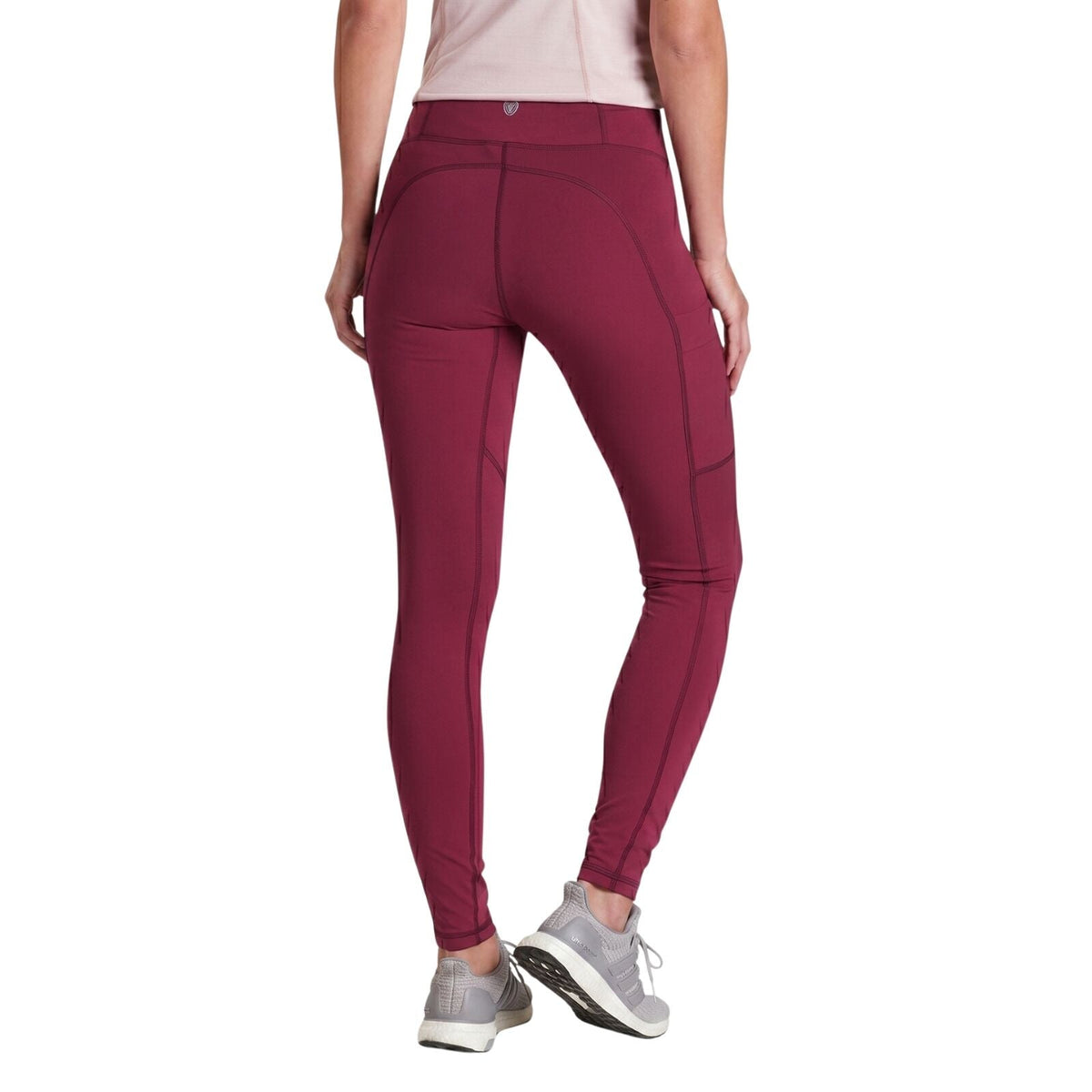 Kuhl Womens Transcendr Outdoor Hiking Leggings in Sangria