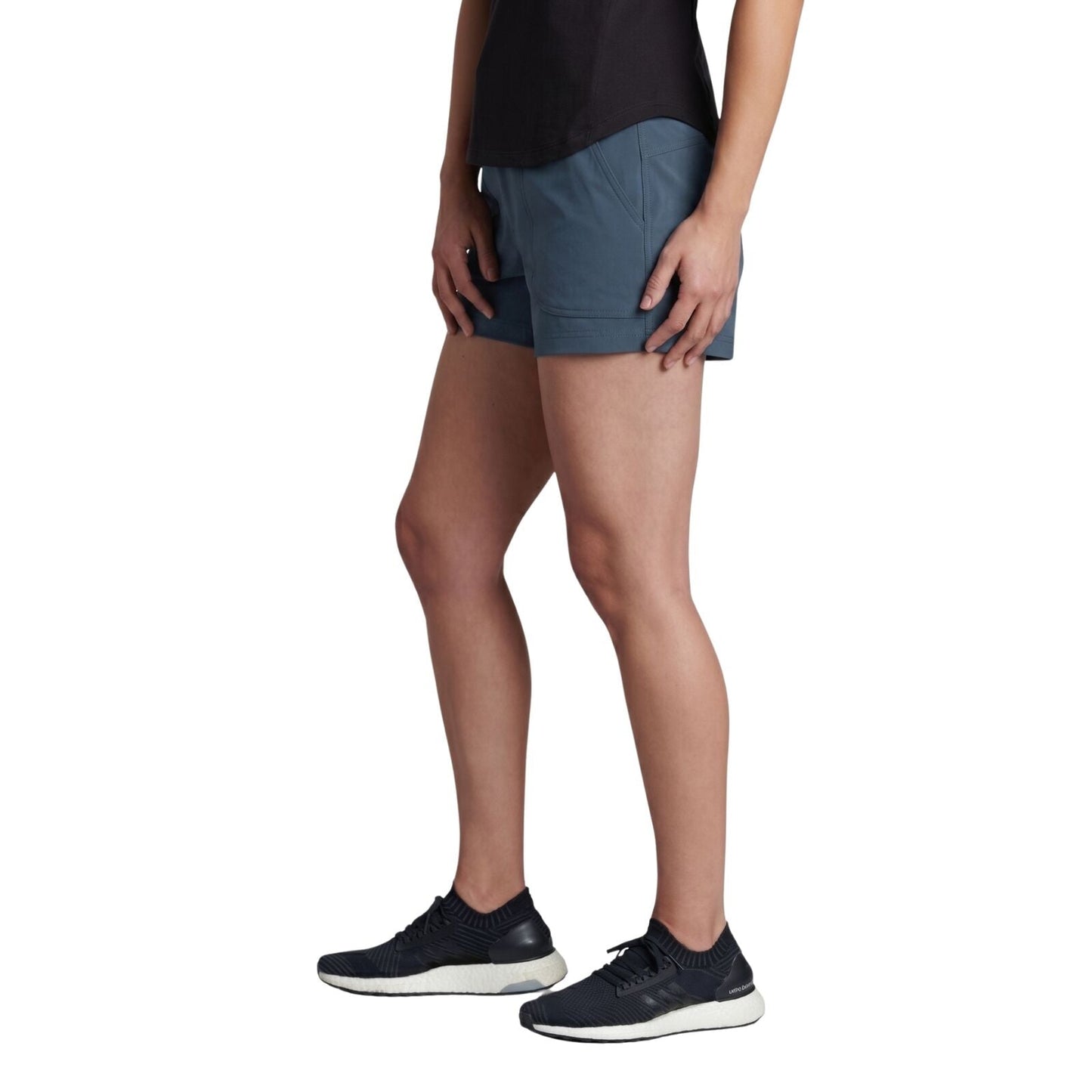 Kuhl Womens 4in Outdoor Hiking Vantage Shorts in Metal Blue