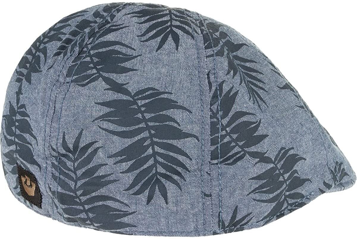 Goorin Mens Beach Please Ivy Flat Cap Newsboy Hawaiian Hat - Navy-2