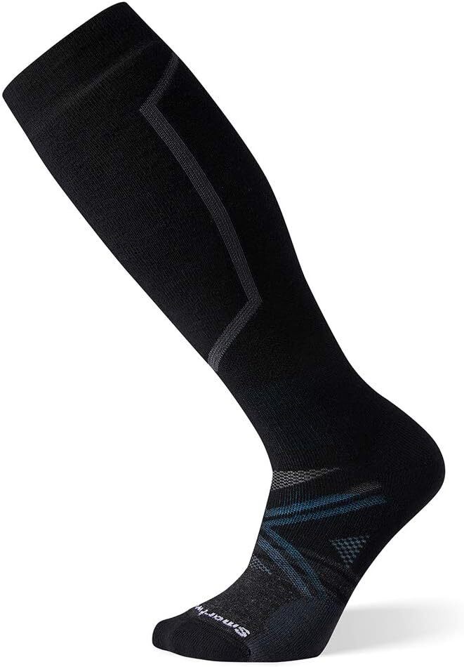 Smartwool Mens PHD Ski Socks Wool Blend - Black-1