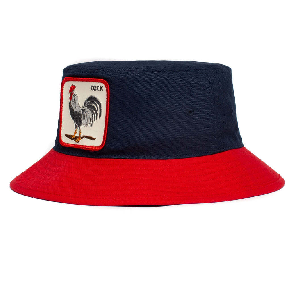 Goorin Brothers Mens Americana Bucket Hat 100% Cotton Animal Series - Navy-3