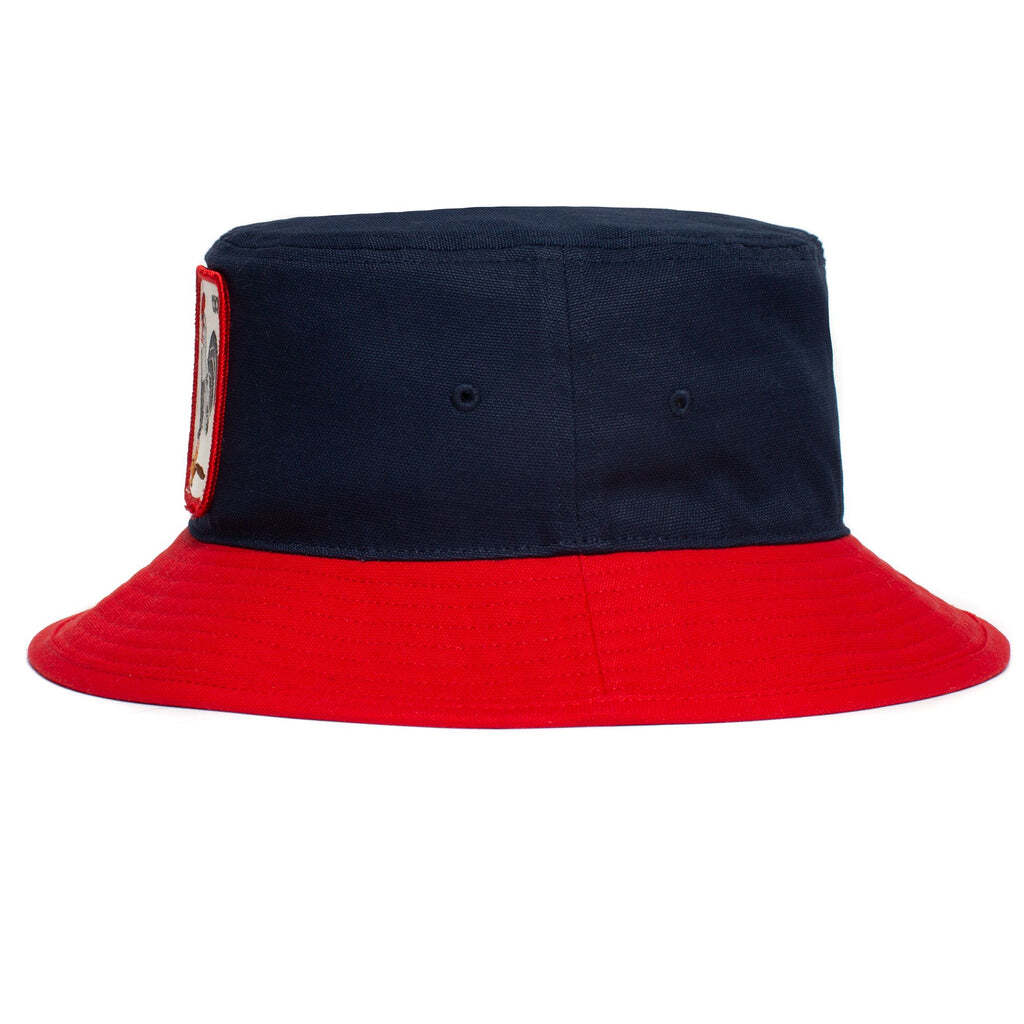 Goorin Brothers Mens Americana Bucket Hat 100% Cotton Animal Series - Navy-4