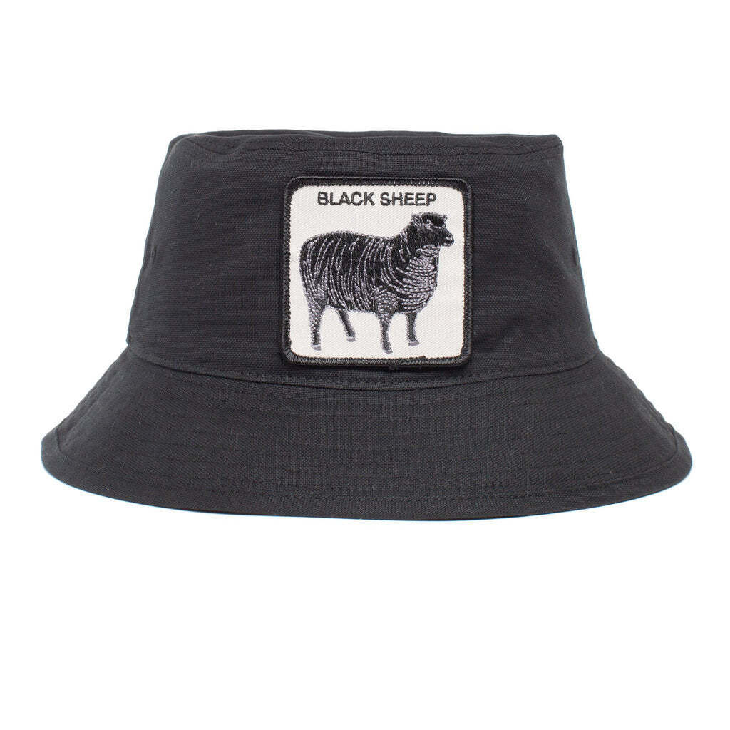Goorin Bros Baaad Guy Bucket Hat 100% Cotton Animal Series - Black Sheep-5