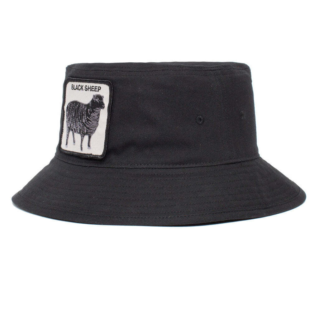 Goorin Bros Baaad Guy Bucket Hat 100% Cotton Animal Series - Black Sheep-2
