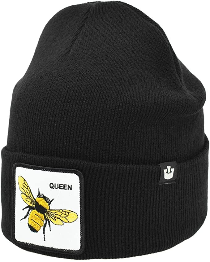 Goorin Buzzed Beanie Hat Warm Winter Ski Animal Series - Black-0