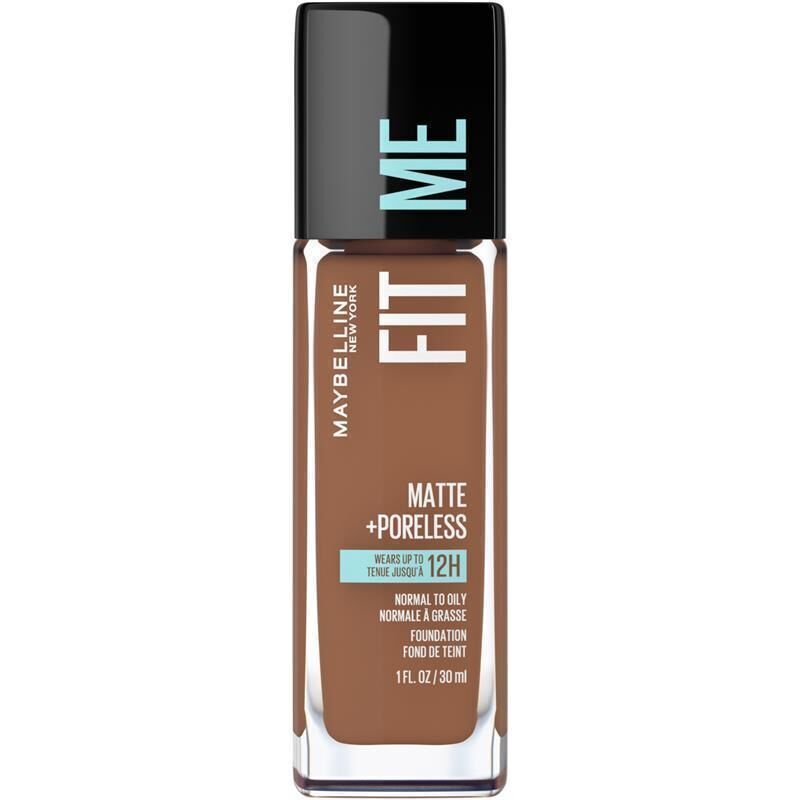 2x Maybelline 30ml Foundation Fit Me Matte Poreless Truffle 362