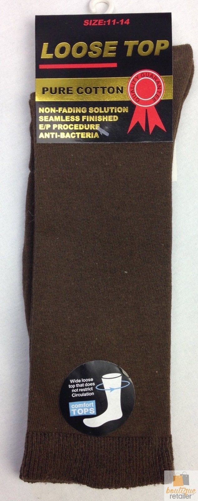 10x Pairs COTTON Rich LOOSE TOP SOCKS Medical Circulation Diabetic Comfort BULK-13