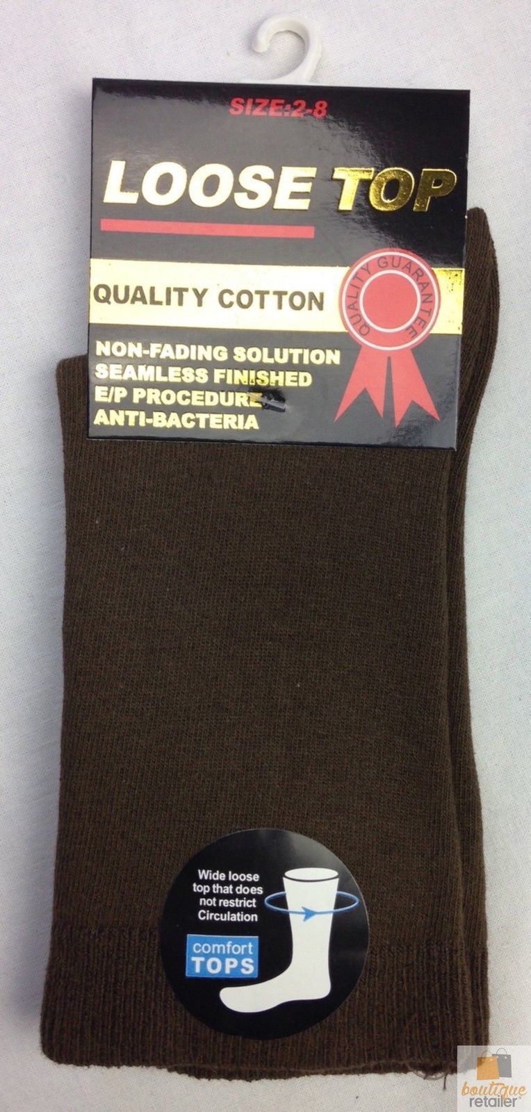 10x Pairs COTTON Rich LOOSE TOP SOCKS Medical Circulation Diabetic Comfort BULK-14