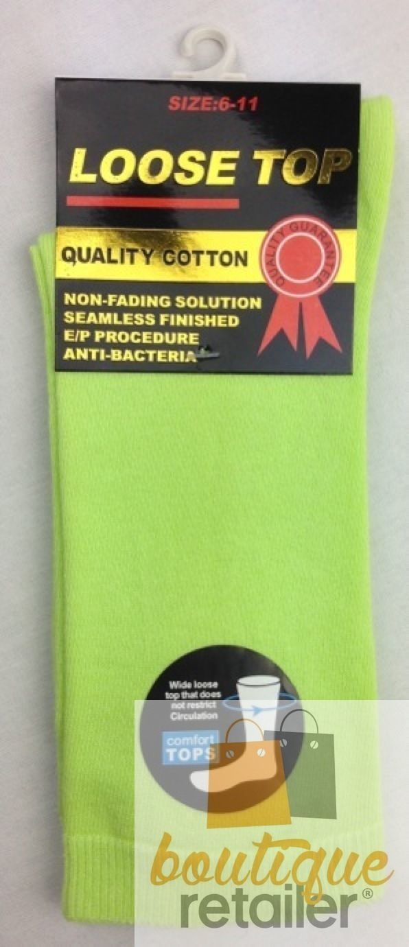 10x Pairs COTTON Rich LOOSE TOP SOCKS Medical Circulation Diabetic Comfort BULK-20