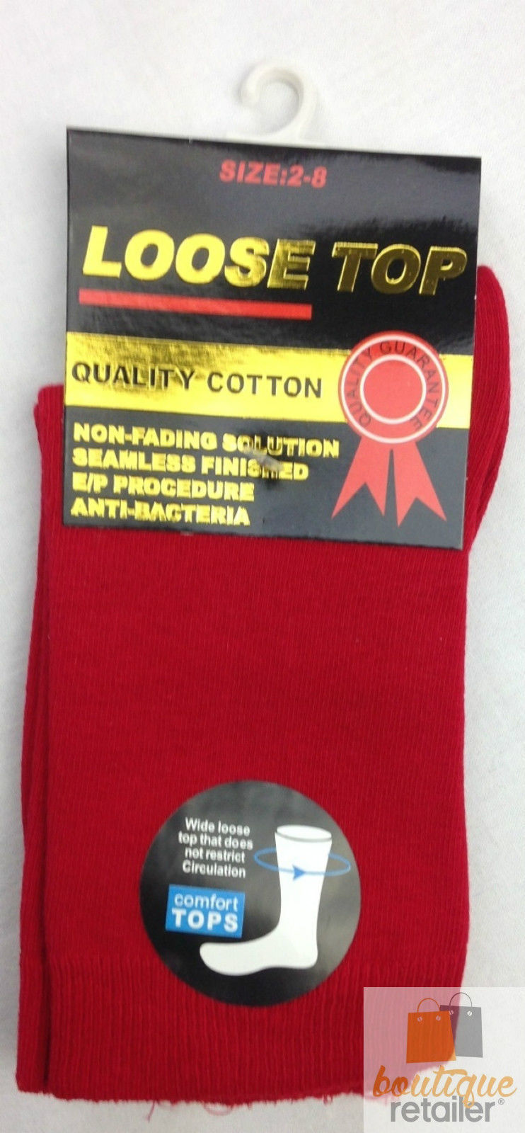 10x Pairs COTTON Rich LOOSE TOP SOCKS Medical Circulation Diabetic Comfort BULK-24