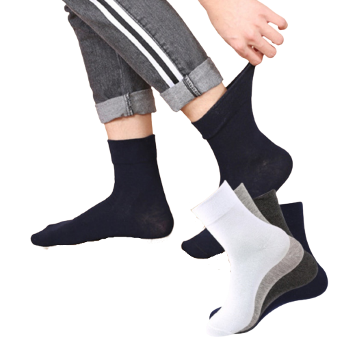 10x Pairs COTTON Rich LOOSE TOP SOCKS Medical Circulation Diabetic Comfort BULK-0