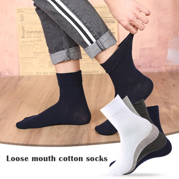 10x Pairs COTTON Rich LOOSE TOP SOCKS Medical Circulation Diabetic Comfort BULK-2