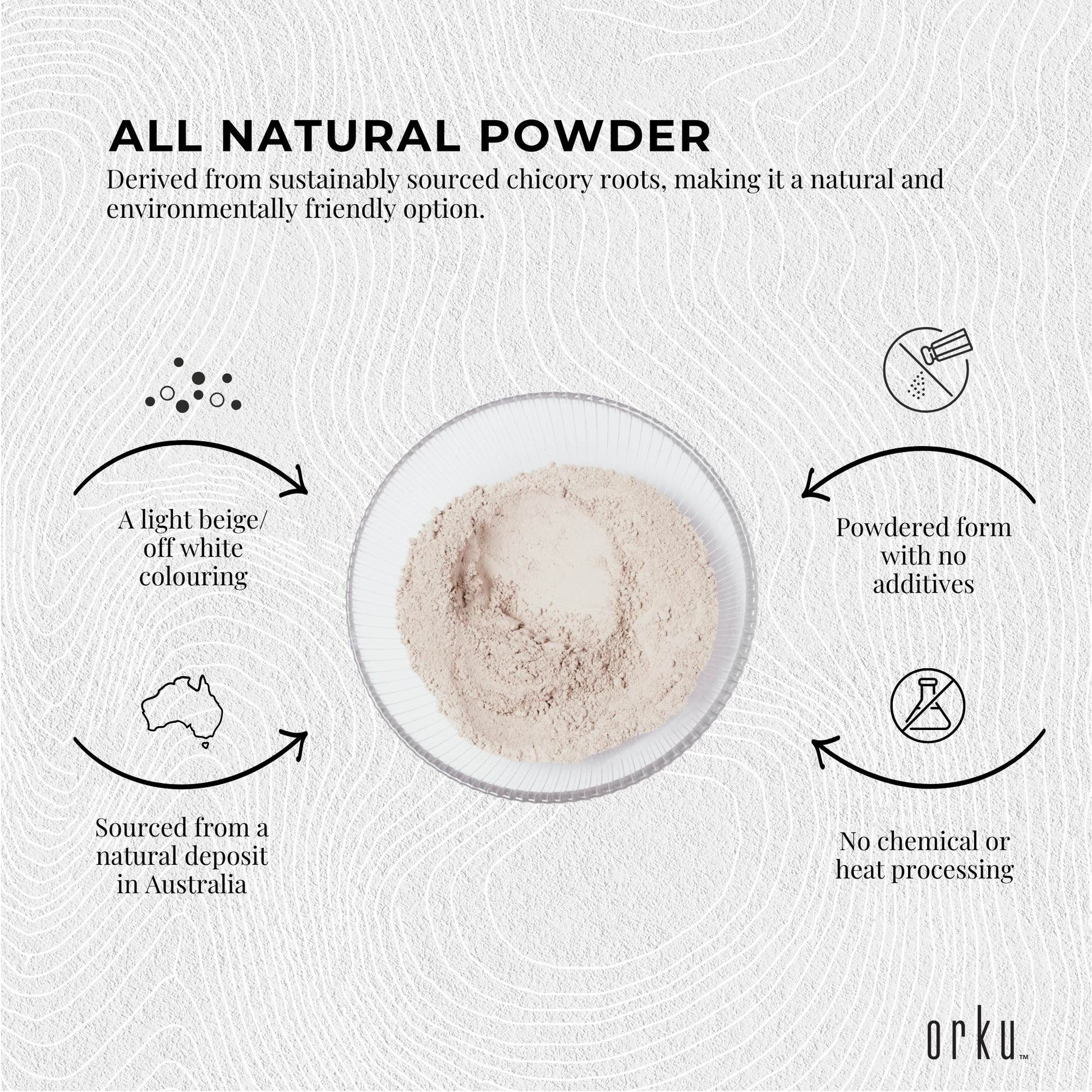 5Kg Organic Sodium Bentonite Clay Powder - Cosmetic Montmorillonite-4