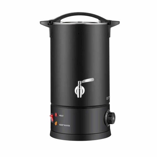 10L Candle Wax Heater Black With Tap - Soy Wax Melter Candle Making Pot-0