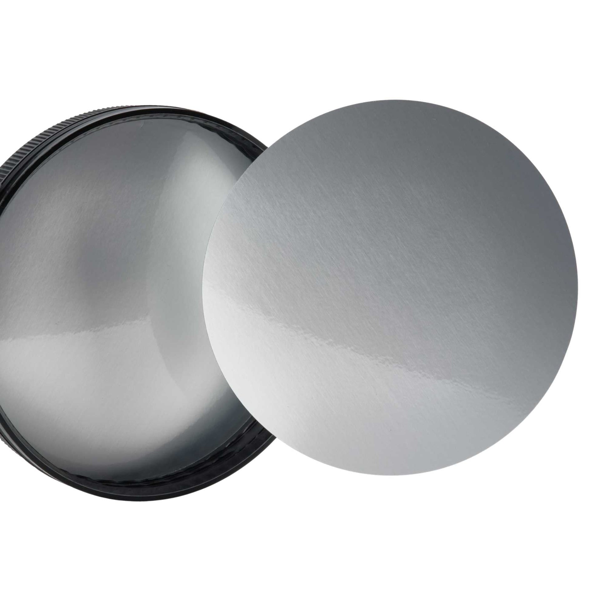 10x 1.5L Wide Mouth Plastic Jars and Lids Black - Empty Protein and Powder Tubs-2