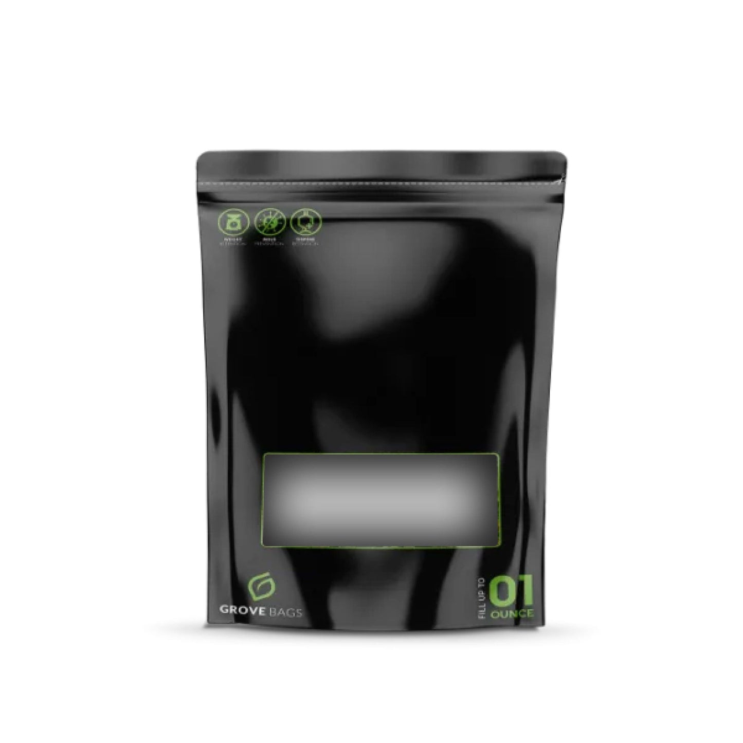 10x 28g Windowed Resealable Grove Bags 1 Ounce - TerpLoc Herb Fresh Storage-0