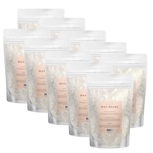 10x 400g Wax Beads Milk - Brazilian Waxing Beans - Stripless Hair Removal-0