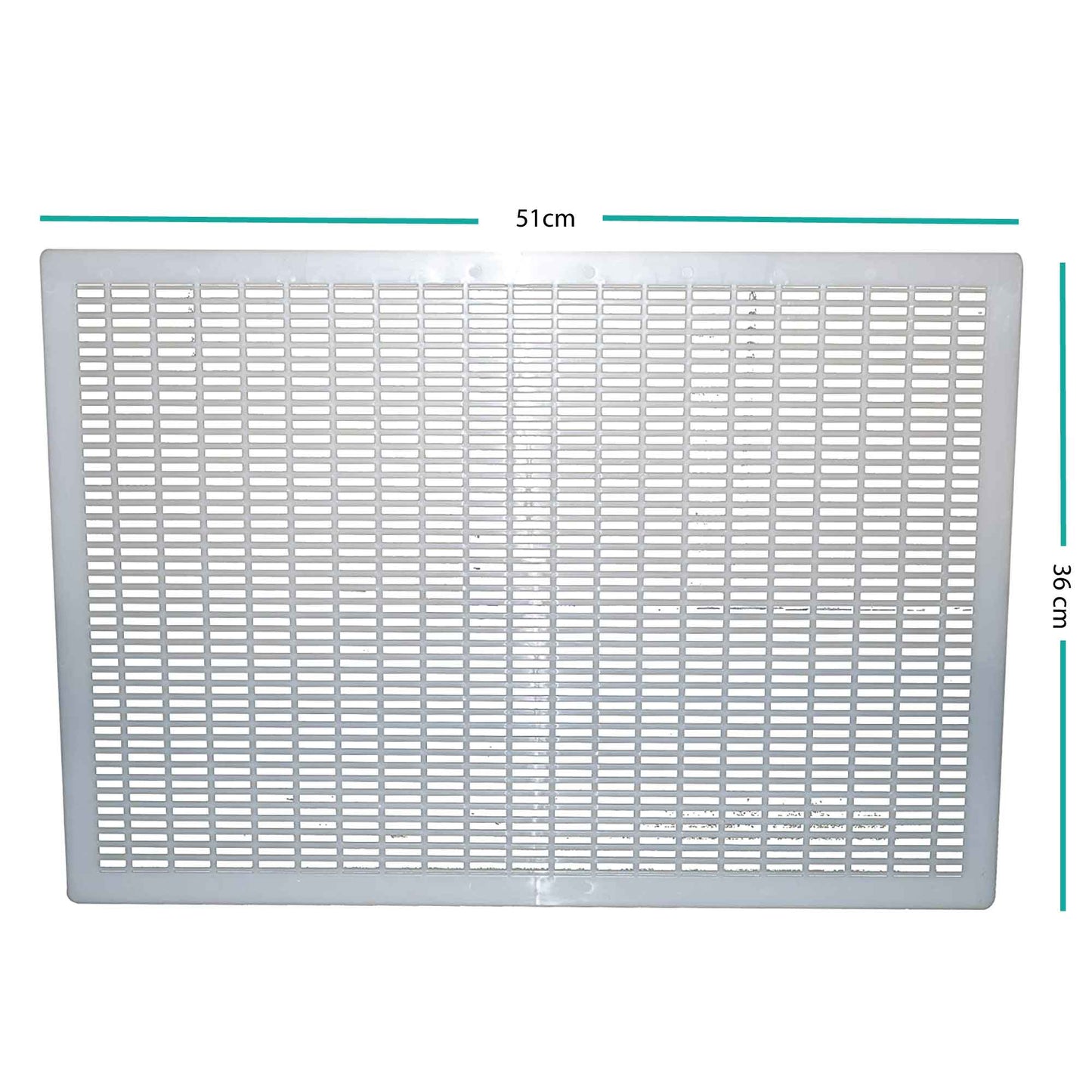 10x Frame Queen Bee Excluder For 8 Frame - Plastic 51x36cm Grill Trapper-1