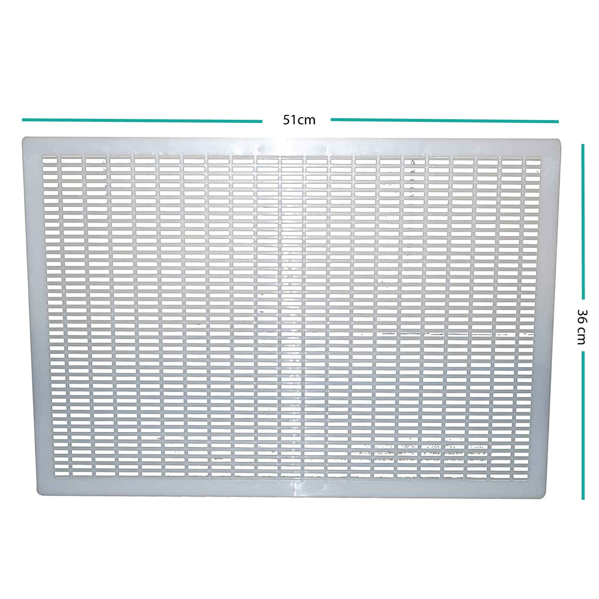 10x Frame Queen Bee Excluder For 8 Frame - Plastic 51x36cm Grill Trapper-1