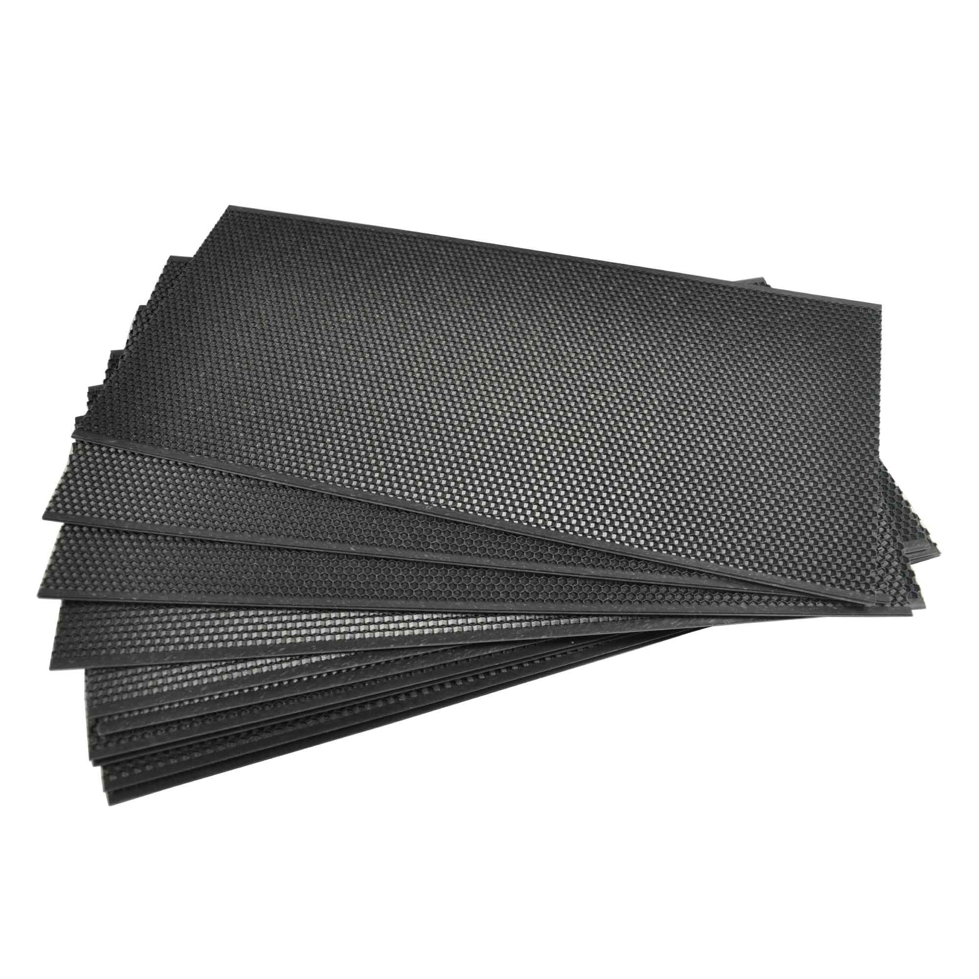 10x Wood Frames Plastic Foundations Unassembled Deep Hive Brood Frame Beekeeping-3