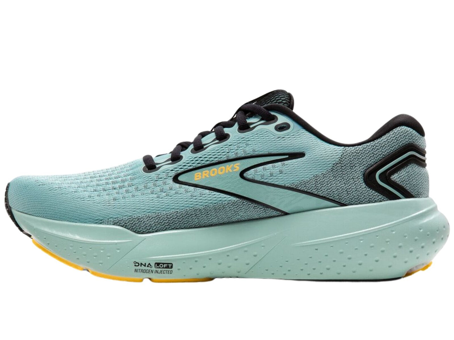 Mens Brooks Glycerin 21 Running Shoes in Cloud/Black/Gold – Size 13-2