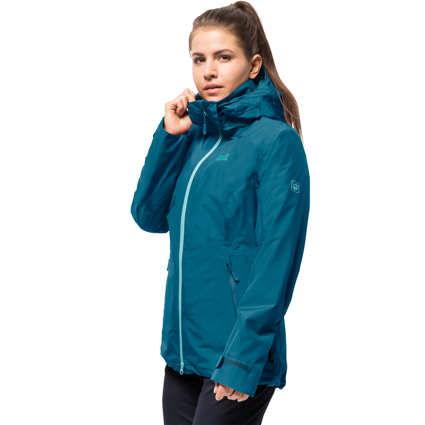 Jack Wolfskin Womens Thermal Jacket Karelia Trail Ecosphere - Celestial Blue - XS
