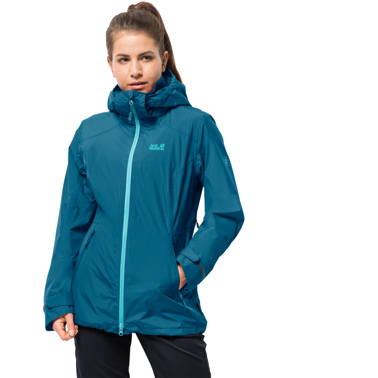 Jack Wolfskin Womens Thermal Jacket Karelia Trail Ecosphere - Celestial Blue - XS