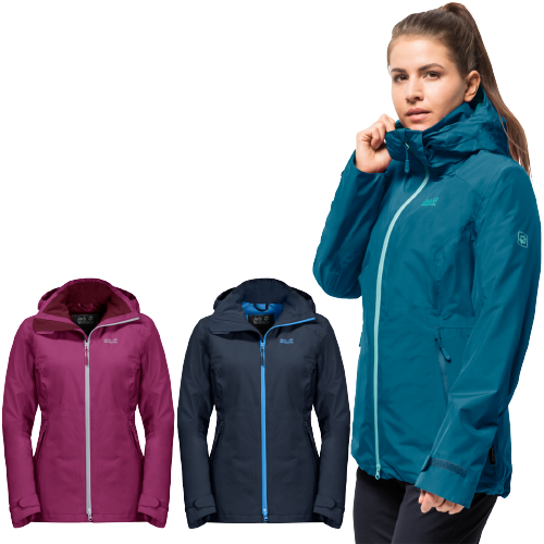 Jack Wolfskin Womens Thermal Jacket Karelia Trail Ecosphere-0