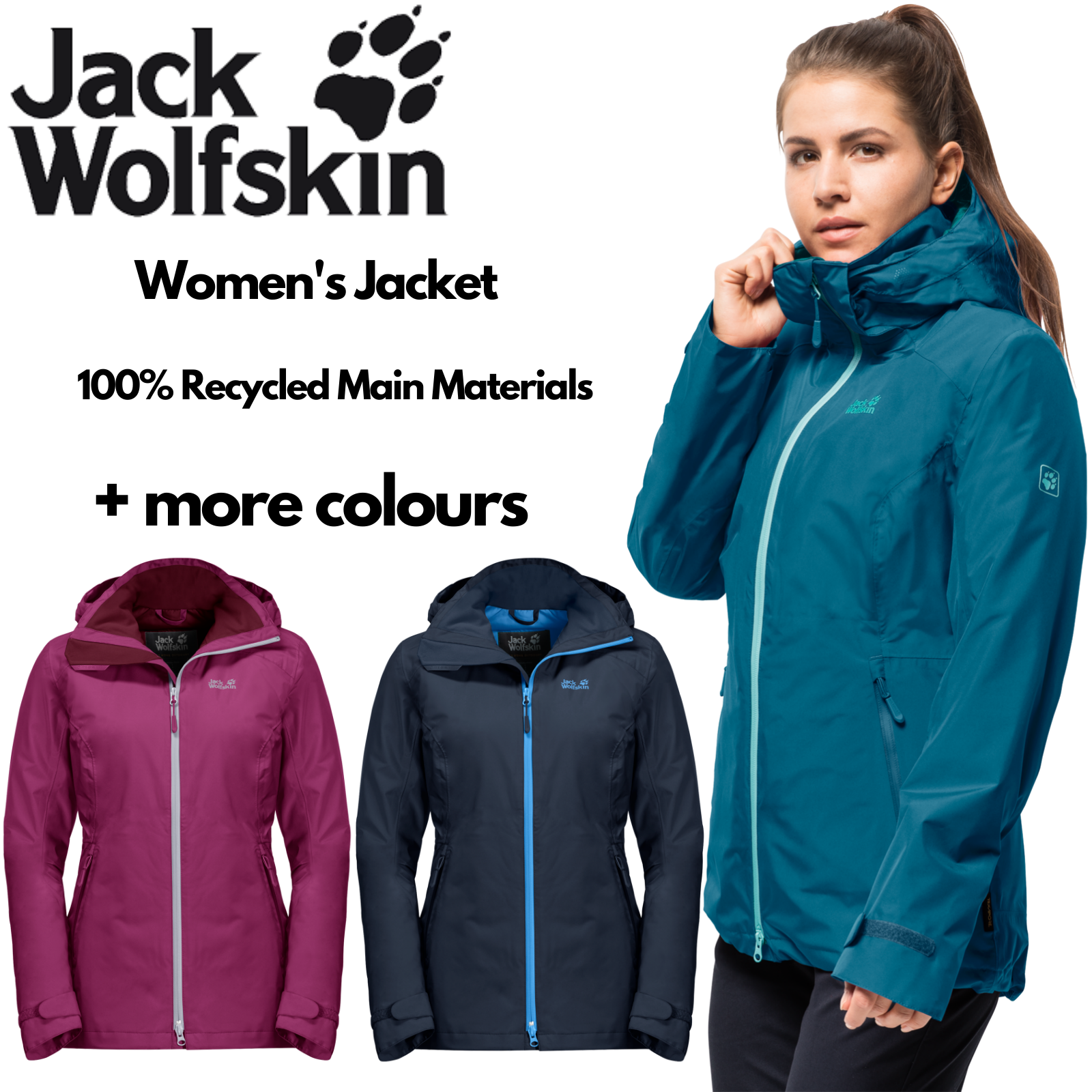 Jack Wolfskin Womens Thermal Jacket Karelia Trail Ecosphere-1