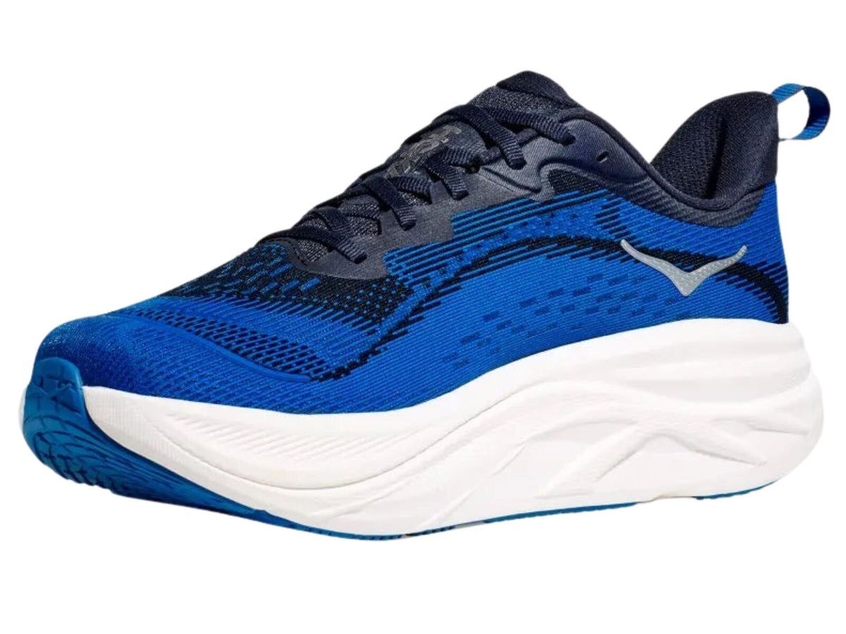 Hoka Skyflow Mens Running Shoes in Varsity Navy / Electric Cobalt Size US 12