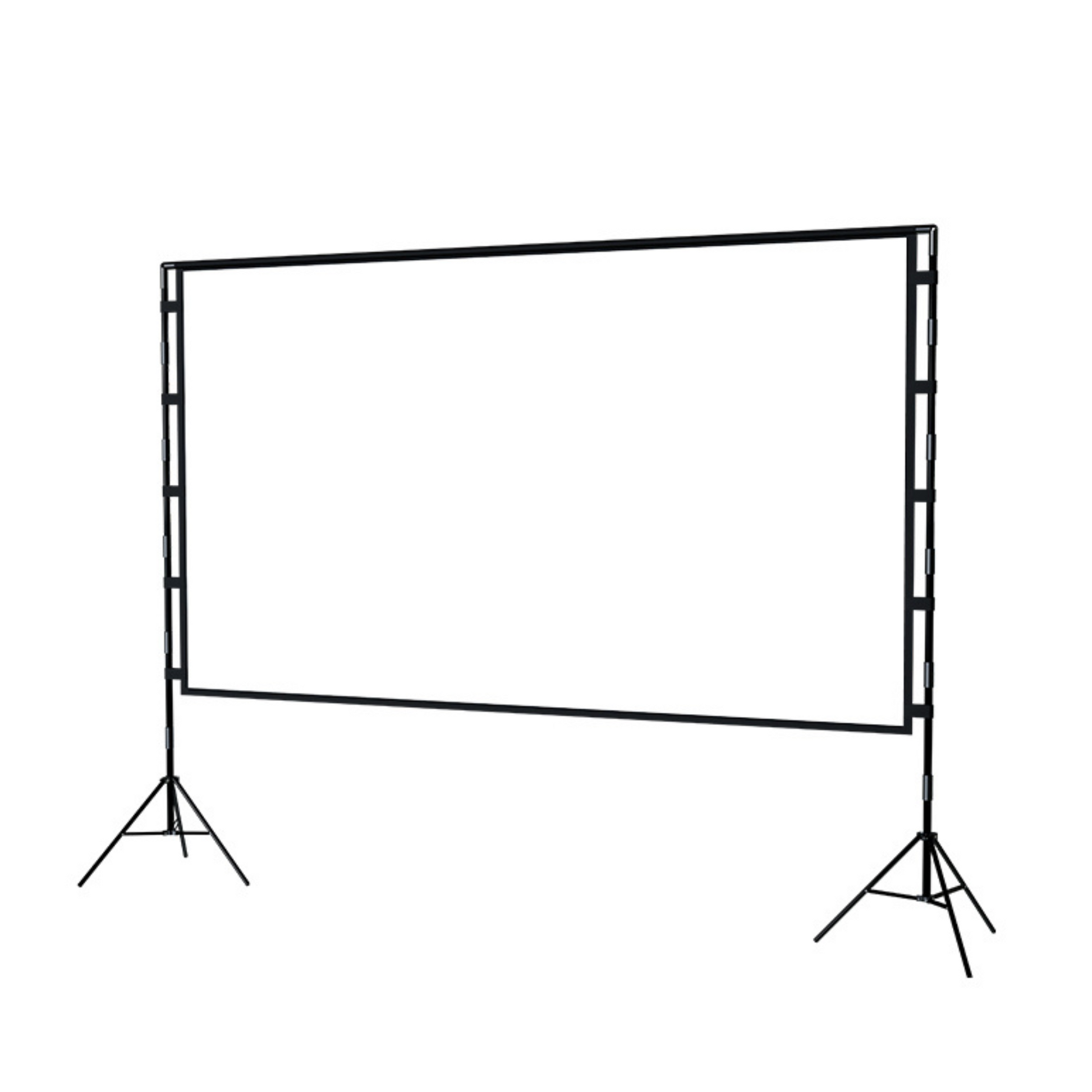120” Portable Movie Projector Screen - Outdoor Indoor 16:9 4K Tripod Stand Case-0