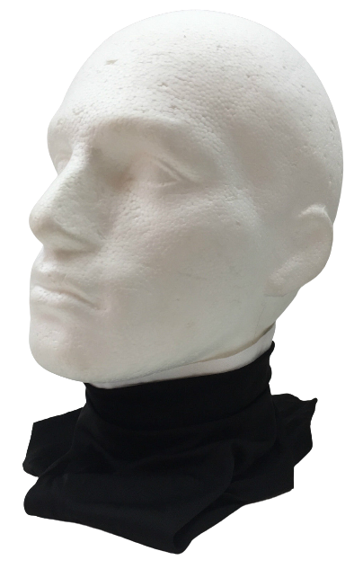 CLERICAL SHIRT COLLAR Priest Costume Halloween Fancy Dress Neck in Black