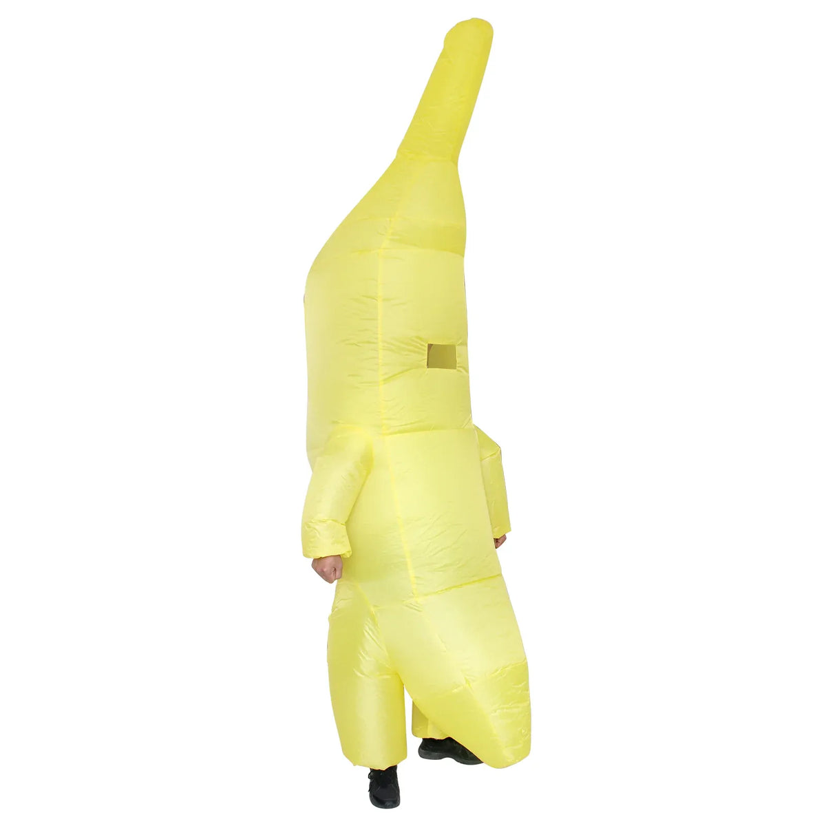 Adult Inflatable Banana Costume Funny Fruit Fancy Dress Party Outfit - One Size