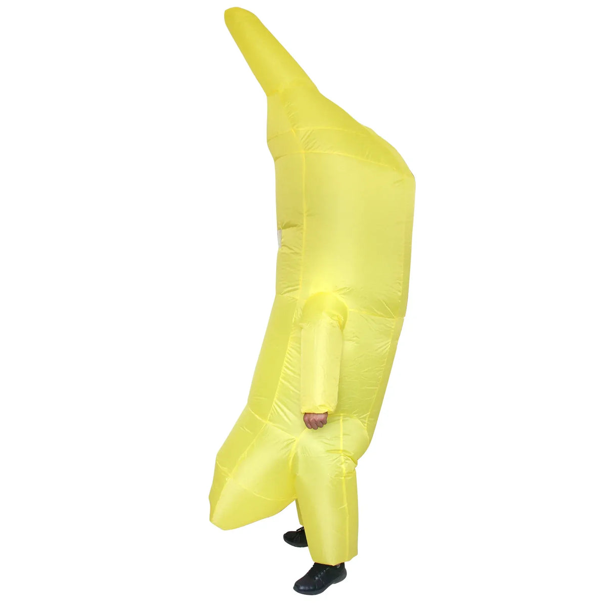 Adult Inflatable Banana Costume Funny Fruit Fancy Dress Party Outfit - One Size