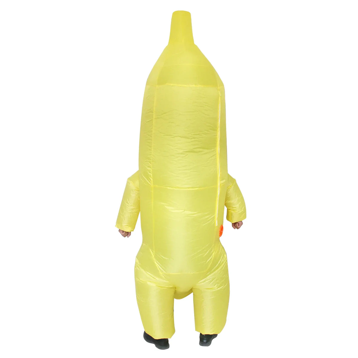 Adult Inflatable Banana Costume Funny Fruit Fancy Dress Party Outfit - One Size