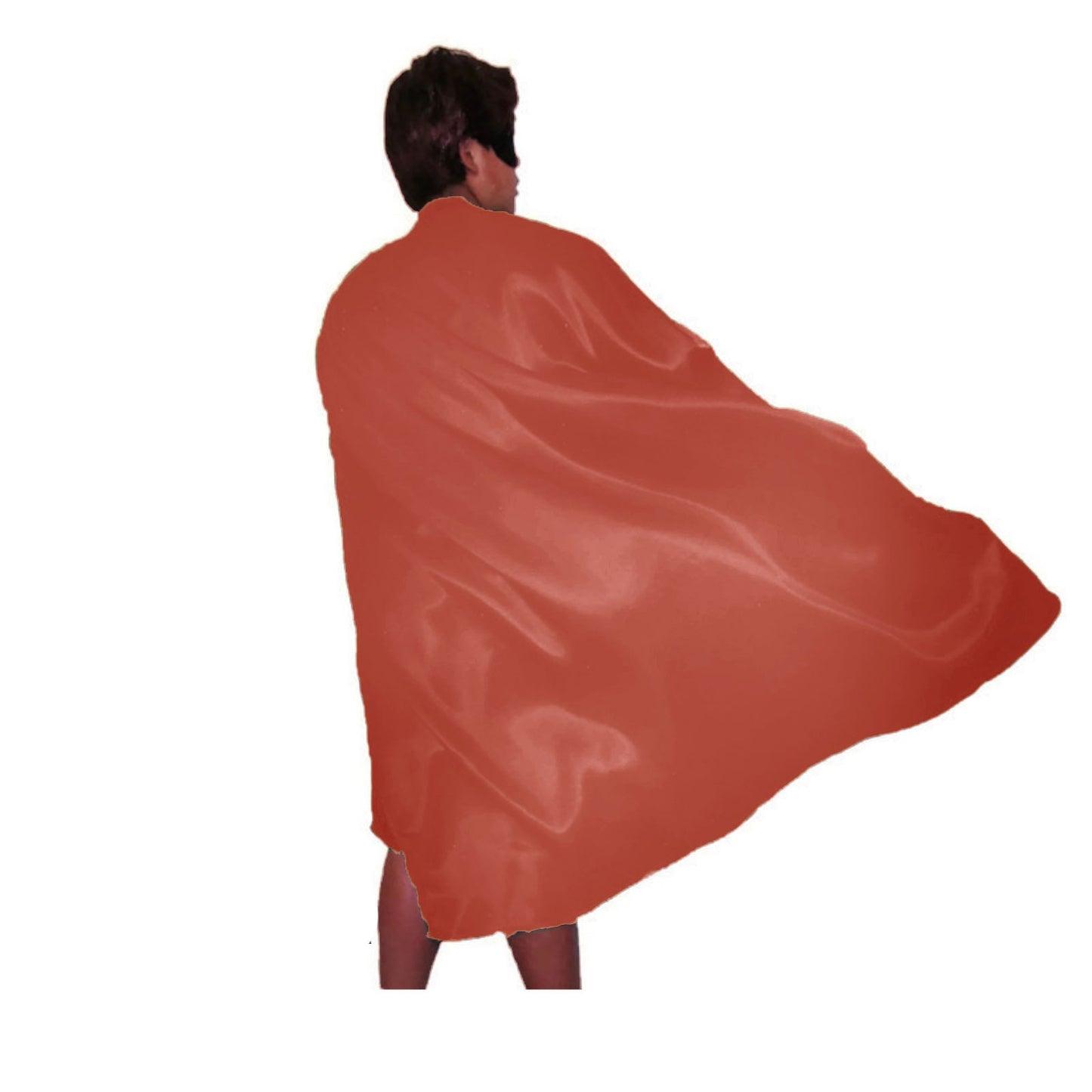 ADULT CAPE Costume Cloak Halloween Fancy Dress Coat Jacket Superhero Book Week-6