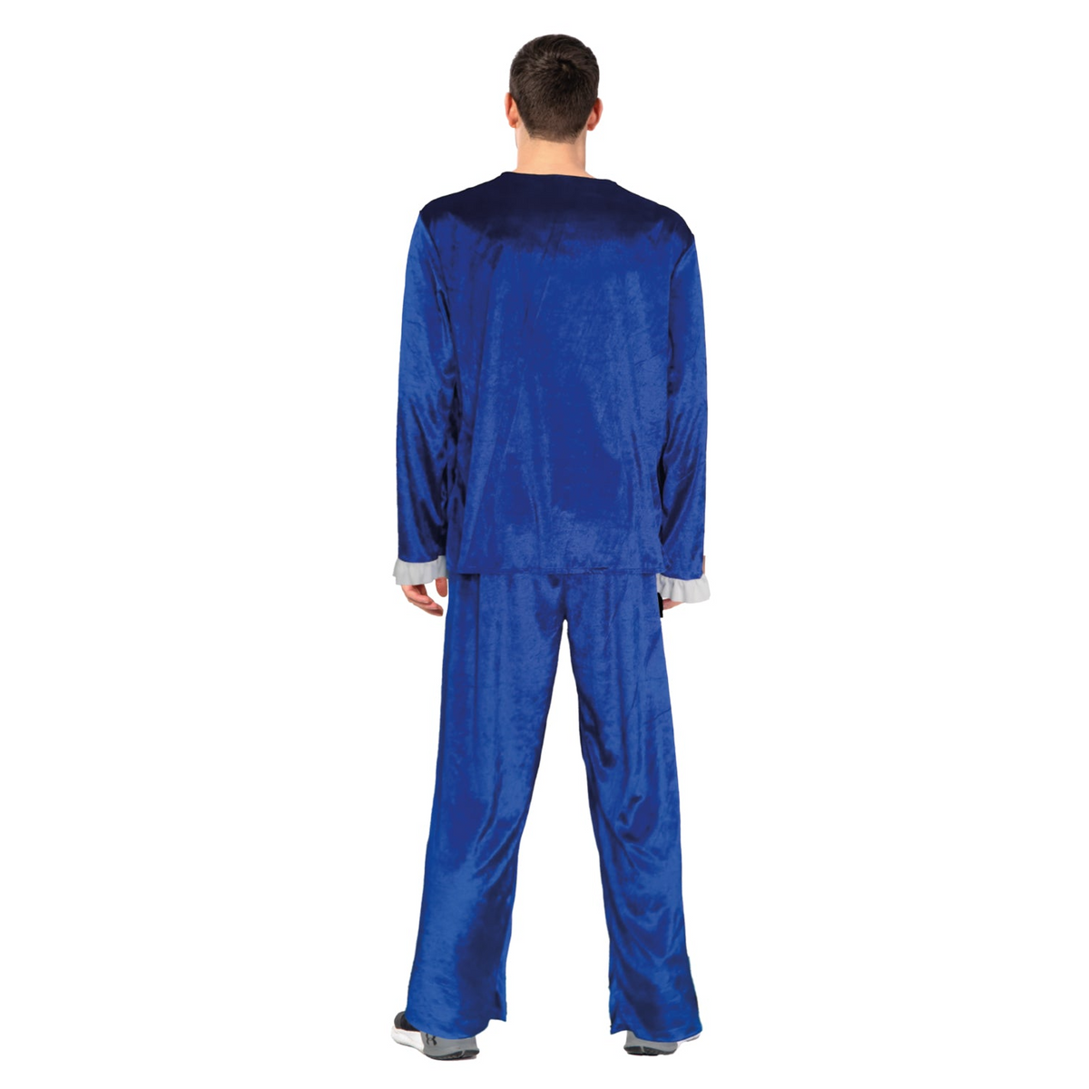 Adult 70s "Groovy" Mens Blue Suit Party Costume Austin Powers Mojo Man