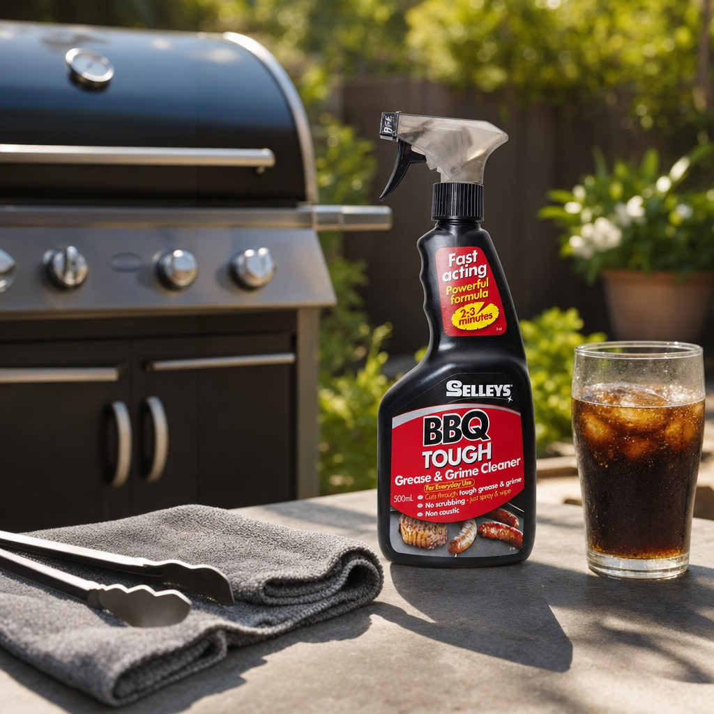 Selleys 500mL Grease And Grime Cleaner BBQ Tough For Everyday Use