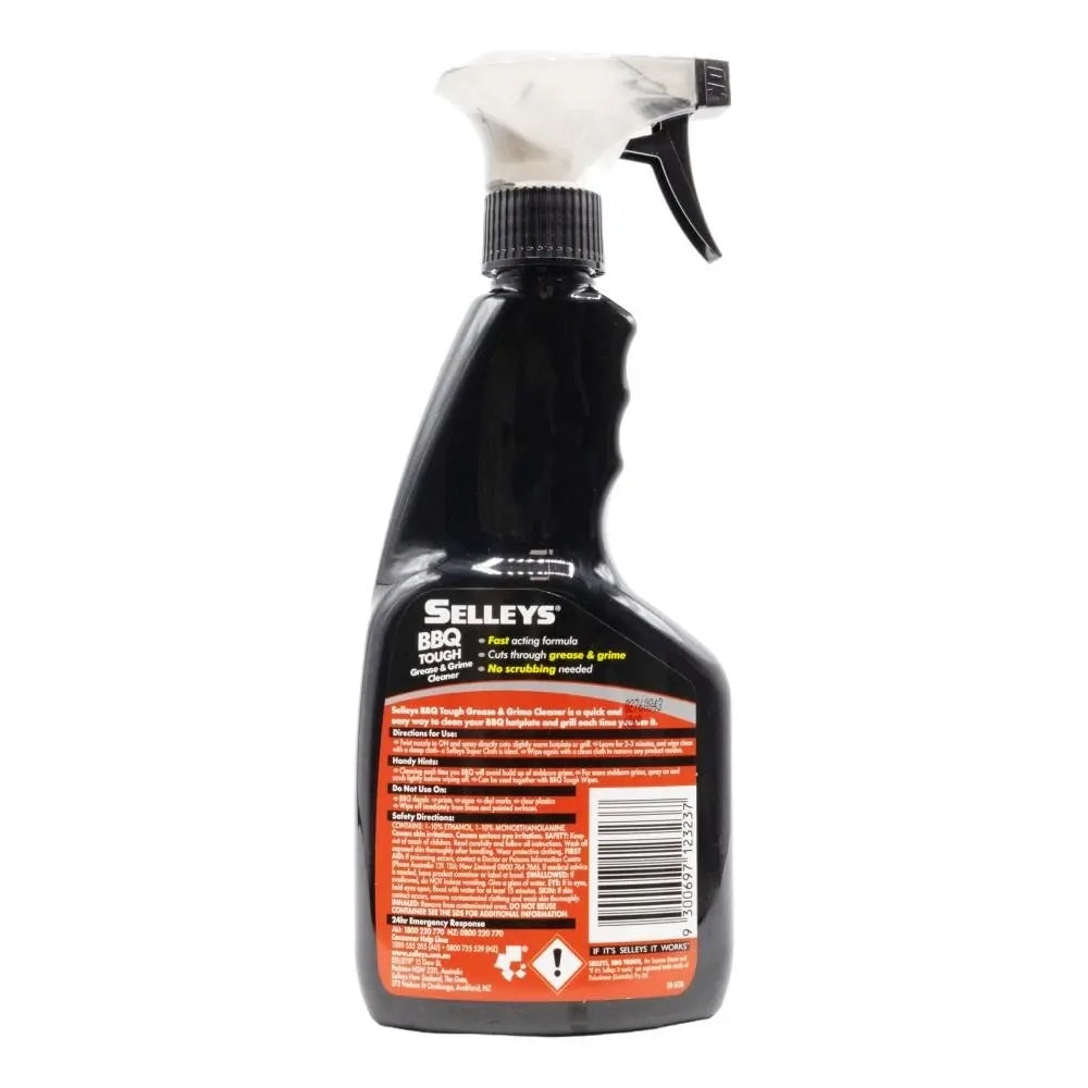 Selleys 500mL Grease And Grime Cleaner BBQ Tough For Everyday Use