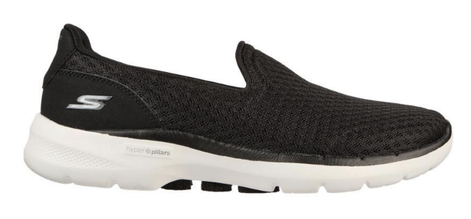 Skechers Womens Gowalk 6 Big Splash Casual Sneakers Runners Shoes - Black-1