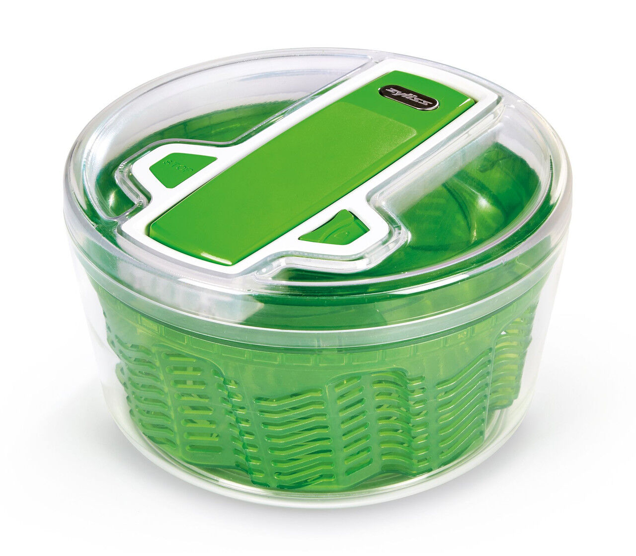 Zyliss Swift Dry Large Salad Spinner in Green - Large