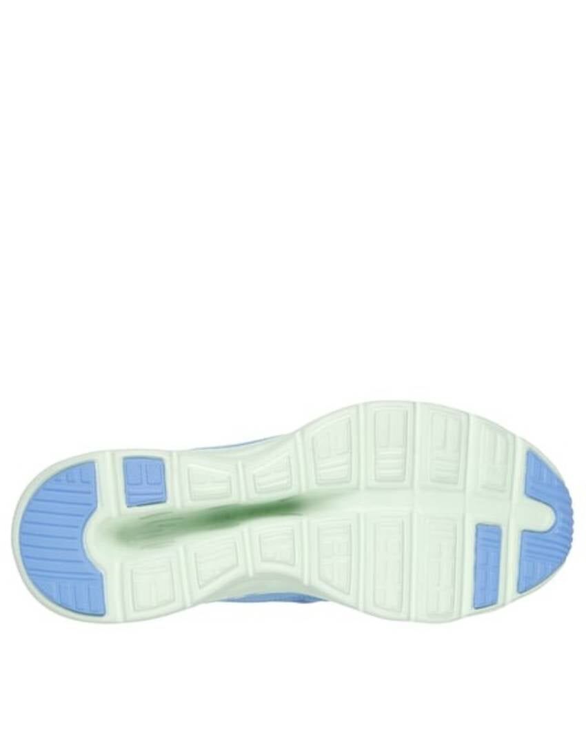 Skechers Womens Go Walk Glide-Step 2.0 Slip-Ins Shoes Sneakers Runners in Blue Lime