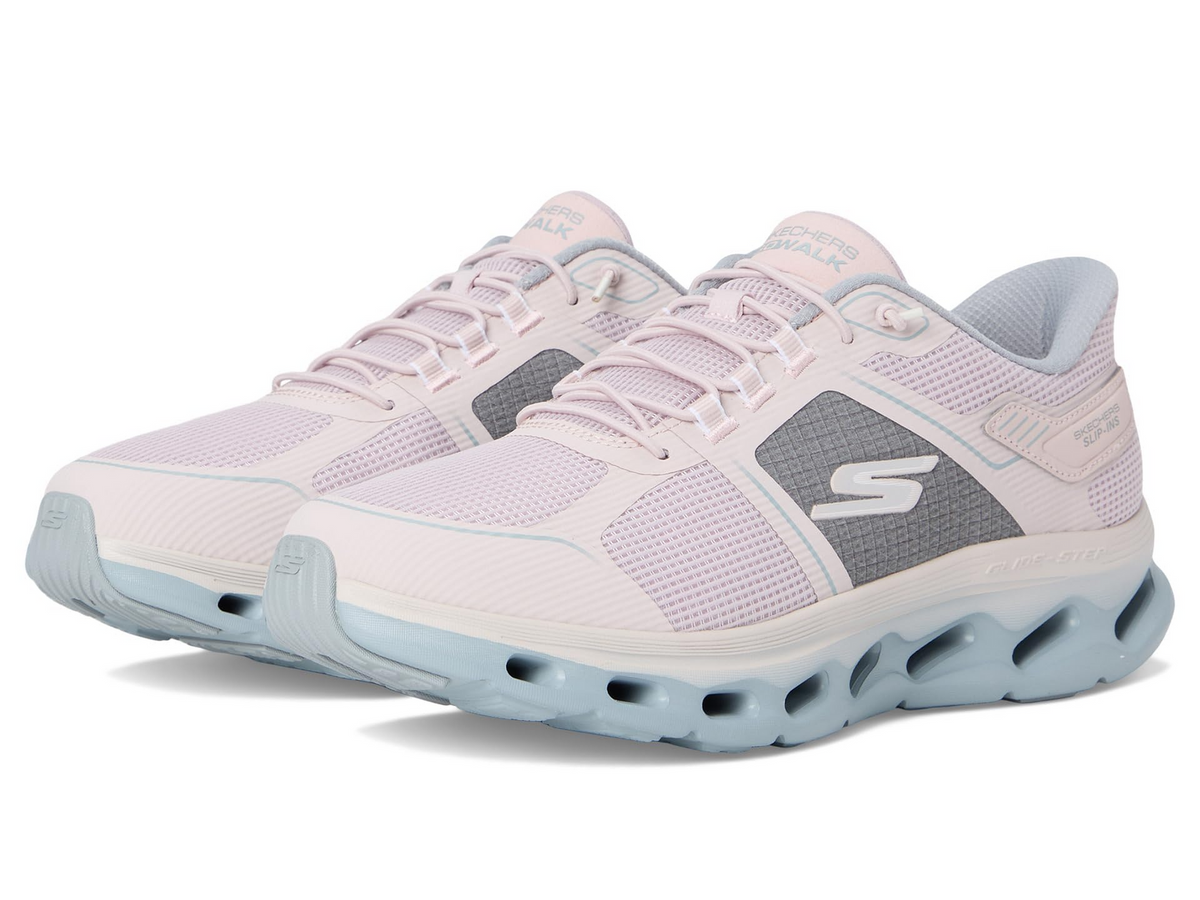 Skechers Go Walk Glide Step 2.0 Shoes Sneakers in Light Pink