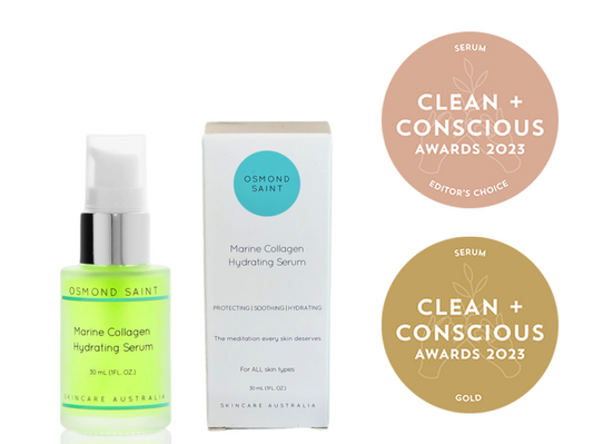 Anti-Aging Marine Collagen Hydrating Serum for Youthful Glow